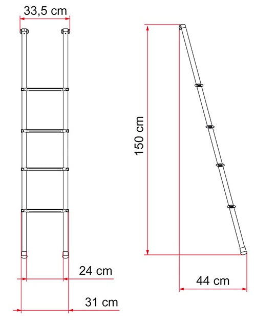 Fiamma Ladder Deluxe 4B