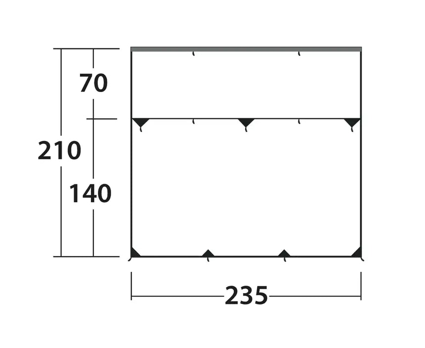 Outwell Hillcrest Tarp