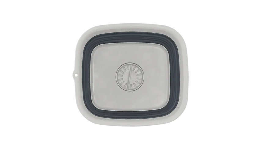 Outwell Collaps Wash Bowl with Drain - Navy NIght