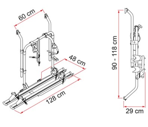 Fiamma Bike Carrier 200D