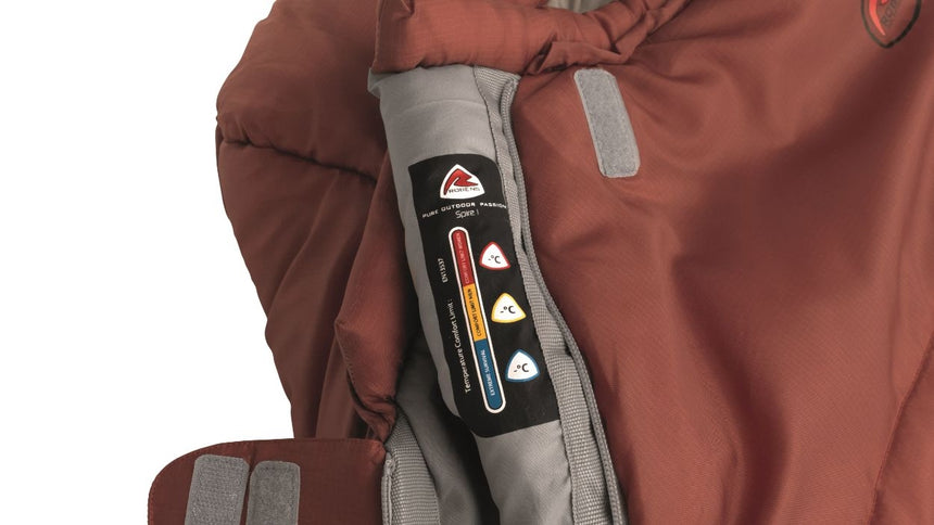 Robens Spire I Sleeping Bag Label