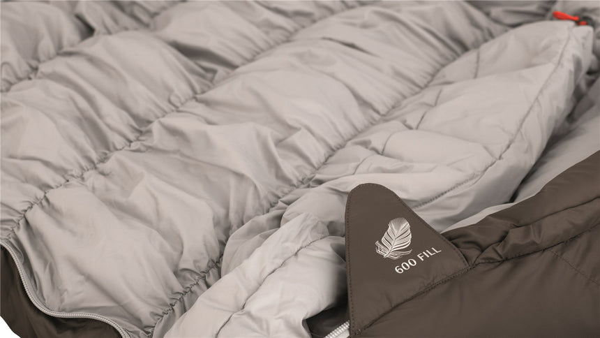 Robens Serac 600 Sleeping Bag - RIGHT ZIP Comfy