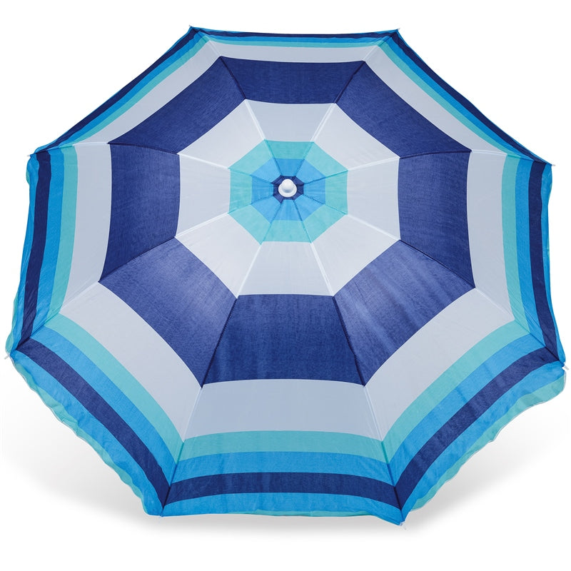 Yello UV Striped Parasol - Random Colour Blue