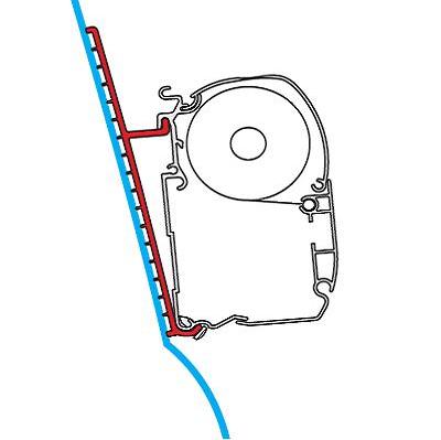 Fiamma F45 Adapter Kit (Fibreglass Roof)