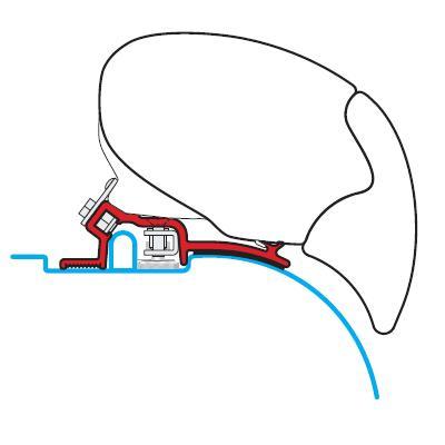 Fiamma F80 Adapter Kit (Ducato, Jumper, Boxer LOW Pre-2006)