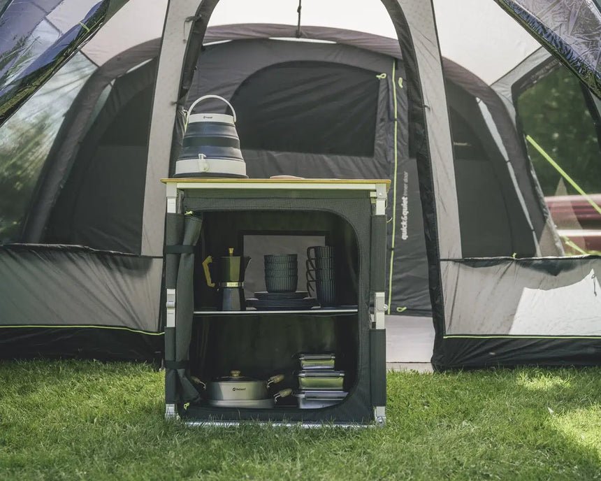 Outwell Padres Kitchen Table Bamboo Tabletop