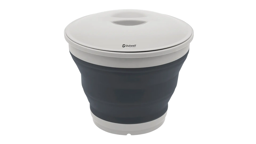 Outwell Collaps Round Bucket with Lid - Navy Night