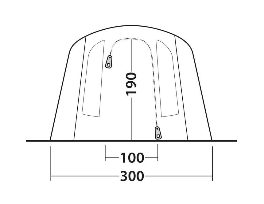 Outwell Sacramento 4 Air Tent 2026