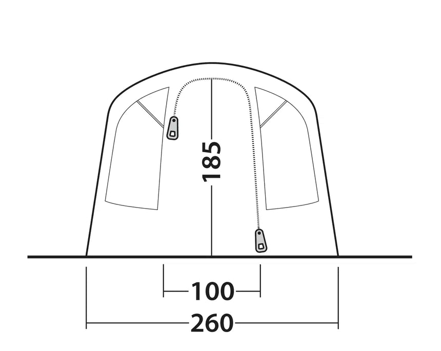 Outwell Monterey 4 Air Tent 2026