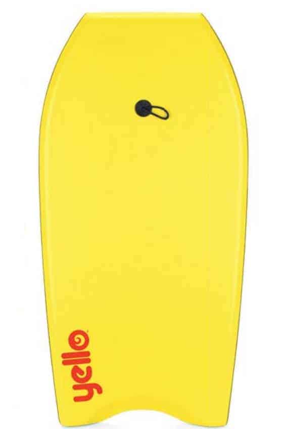 Yello 41" Slick Zig Zag Bodyboard (Yellow)