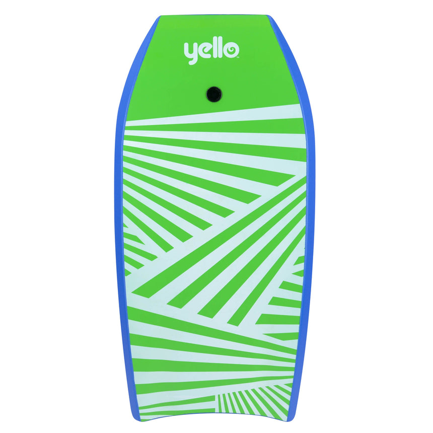 Yello 33" Slick Zig Zag Bodyboard (Blue)