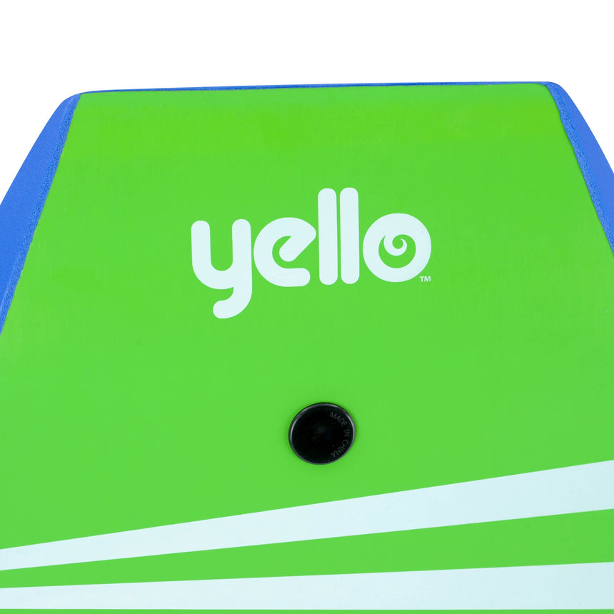 Yello 41" Slick Zig Zag Bodyboard (Blue)
