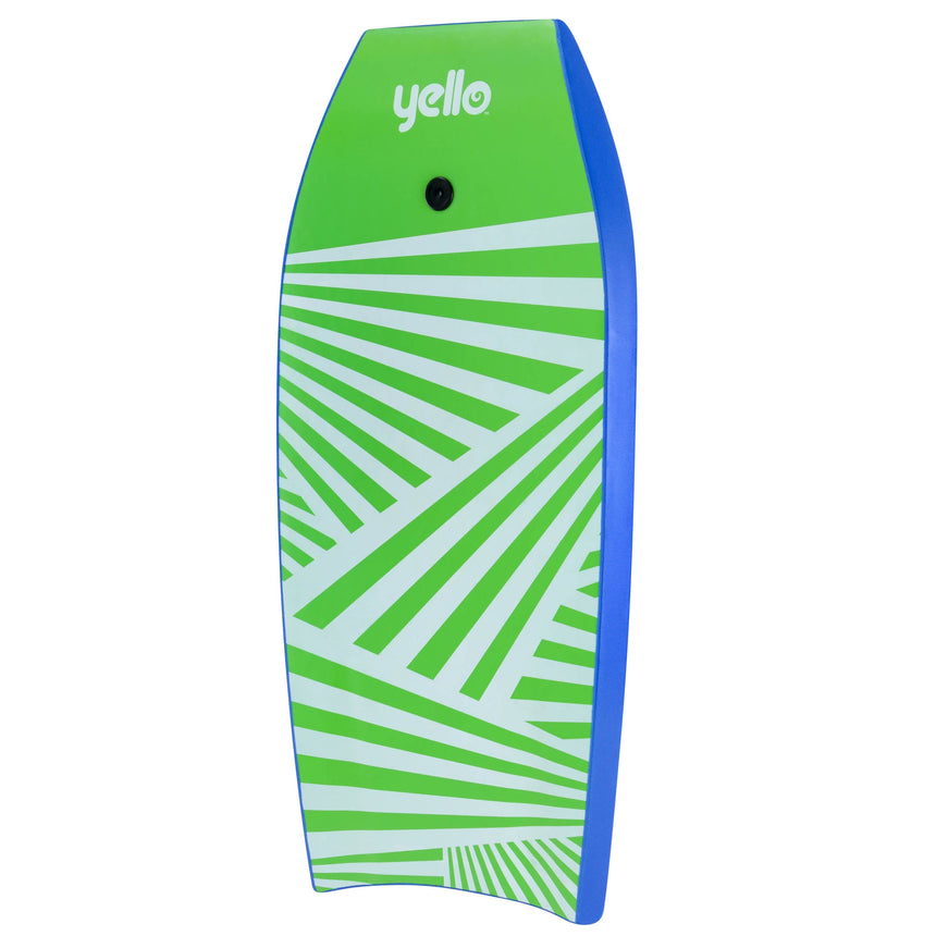 Yello 33" Slick Zig Zag Bodyboard (Blue)