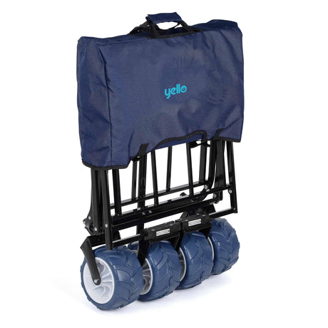 yello folding beach trolley