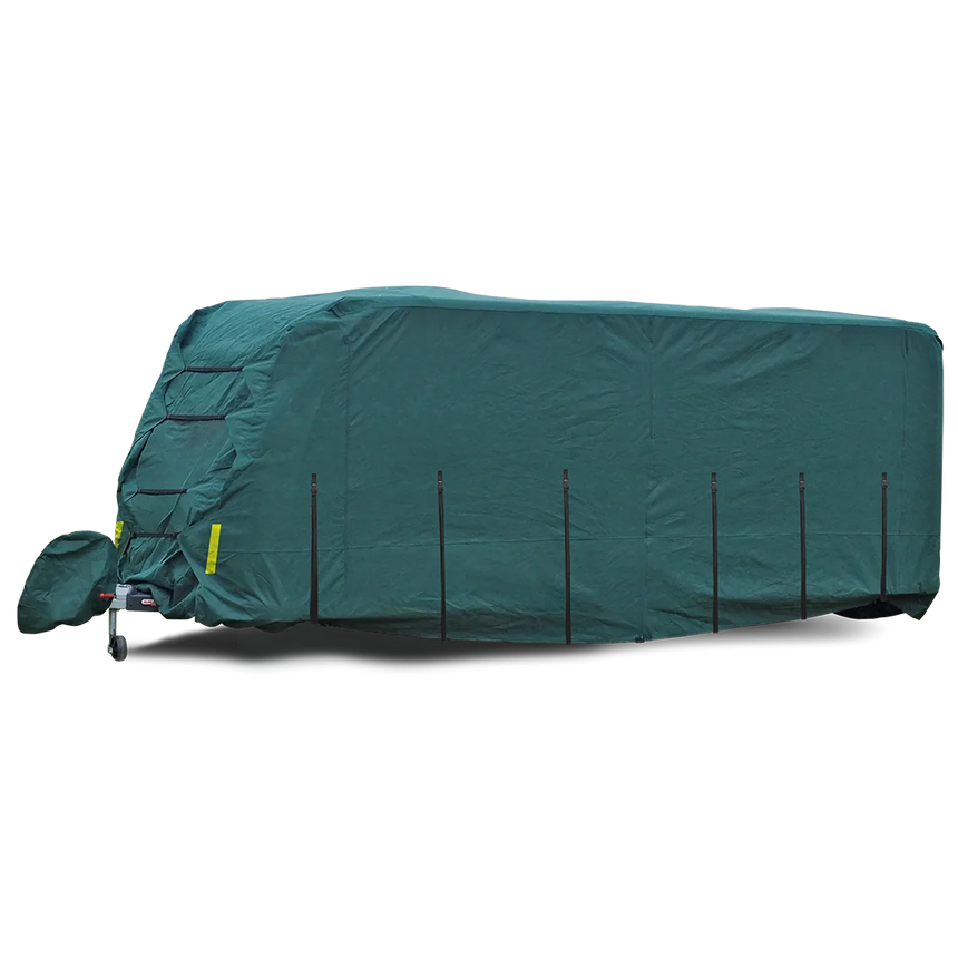 Quest Caravan Cover Max (Large 17-19ft) – Green