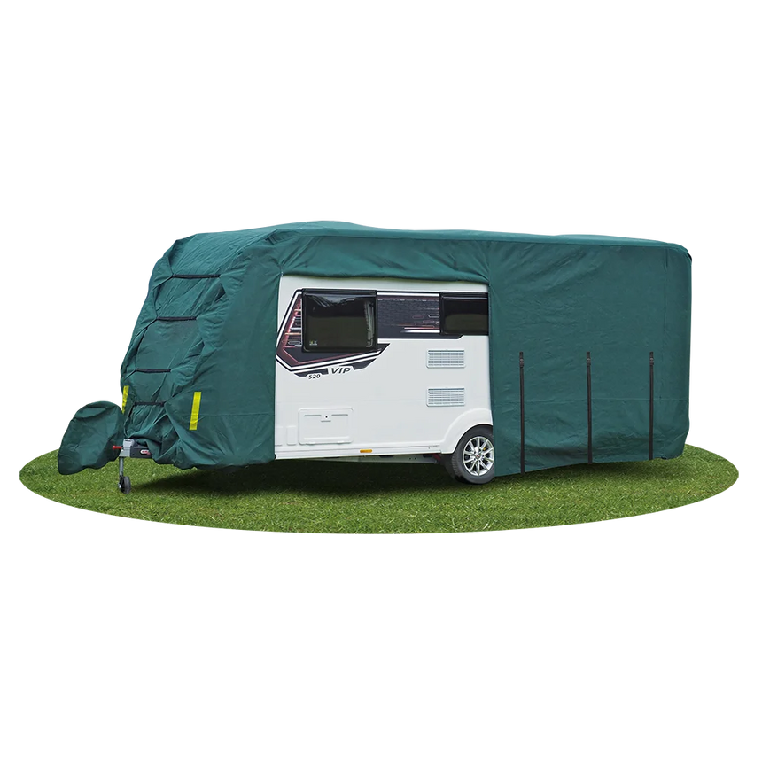 Quest Caravan Cover Max (Large 17-19ft) – Green