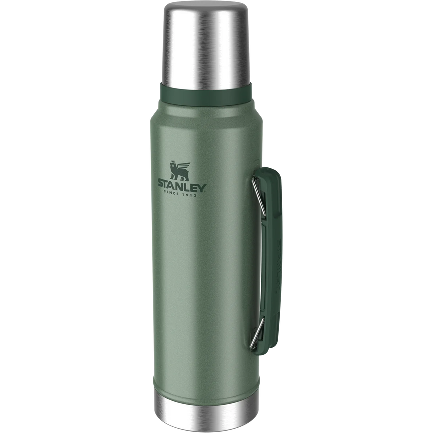 Stanley Classic Legendary Bottle | 1.0L Hammertone Green