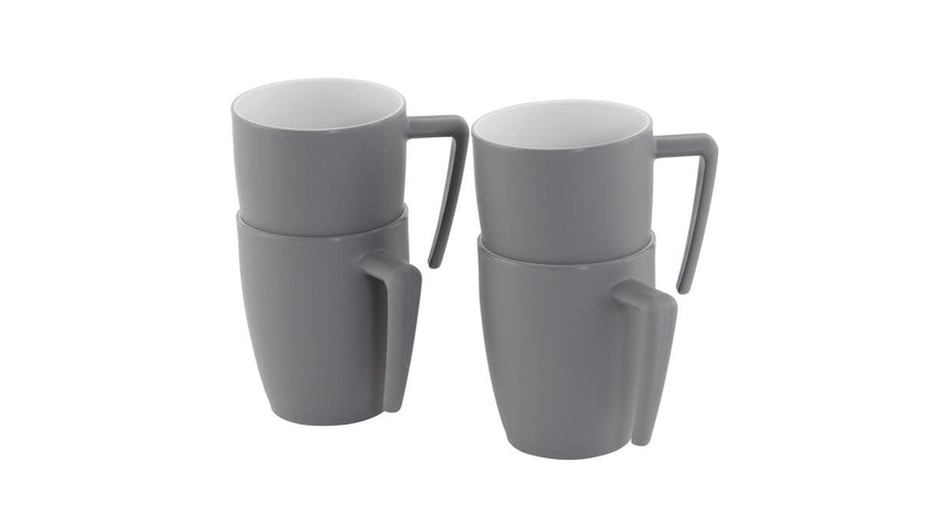 Outwell Gala 4 Person Cup Set Grey Mist