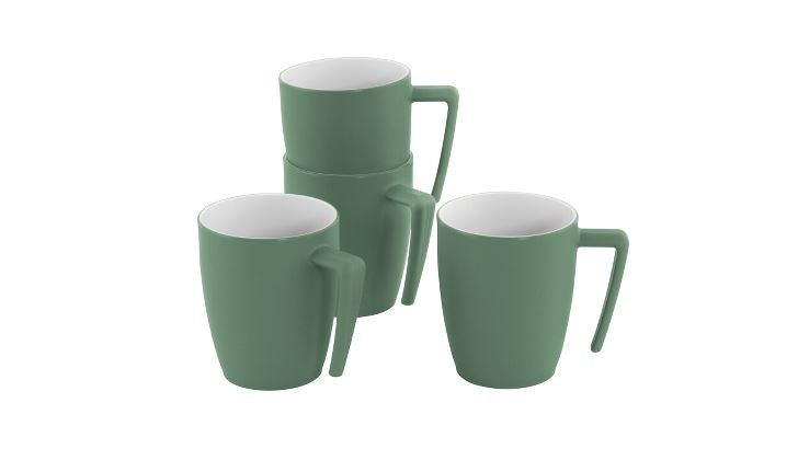 Outwell Gala 4 Person Cup Set Shadow Green