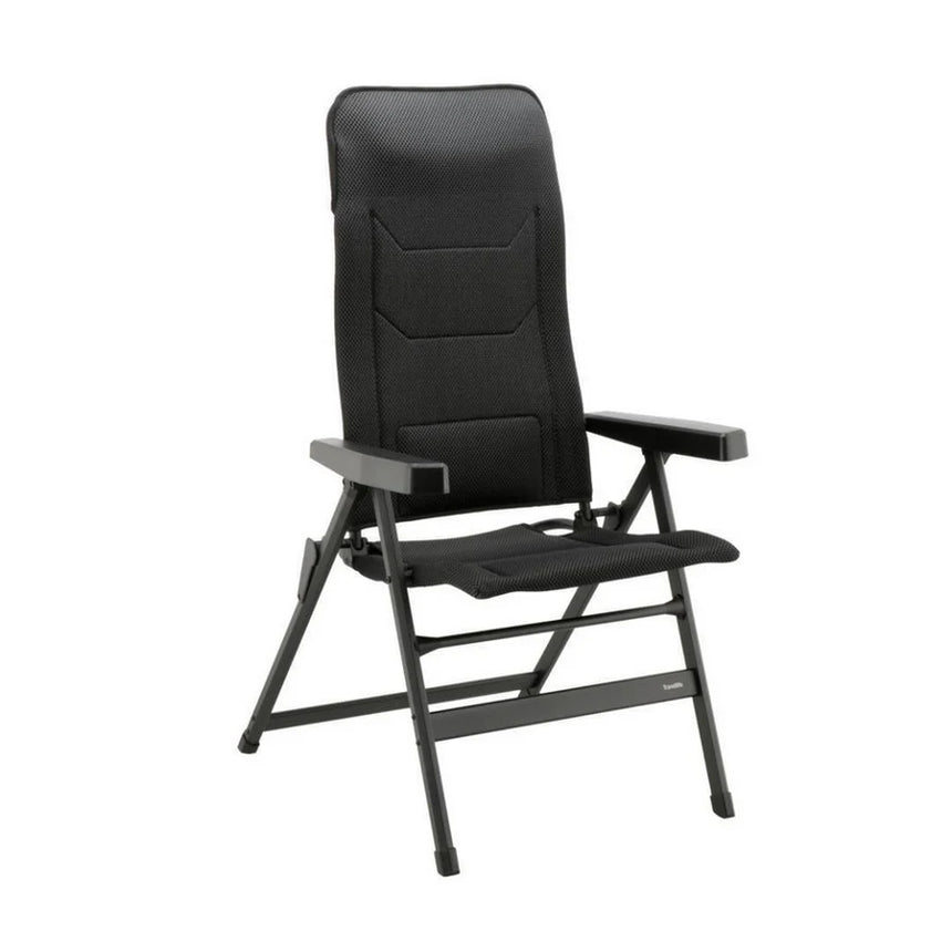 Travellife Monaco Comfort Camping Chairs – Anthracite (2 Pack)
