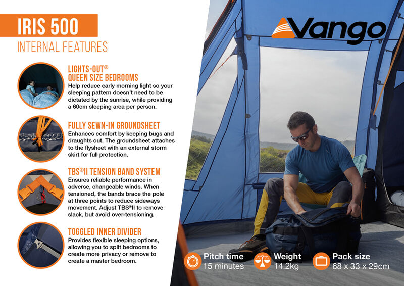 Vango Iris 500 Tent