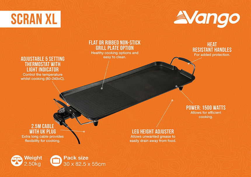 Vango Scran XL Griddle