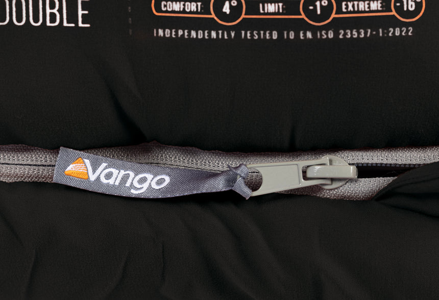 Vango Stellar Double Sleeping Bag - Black