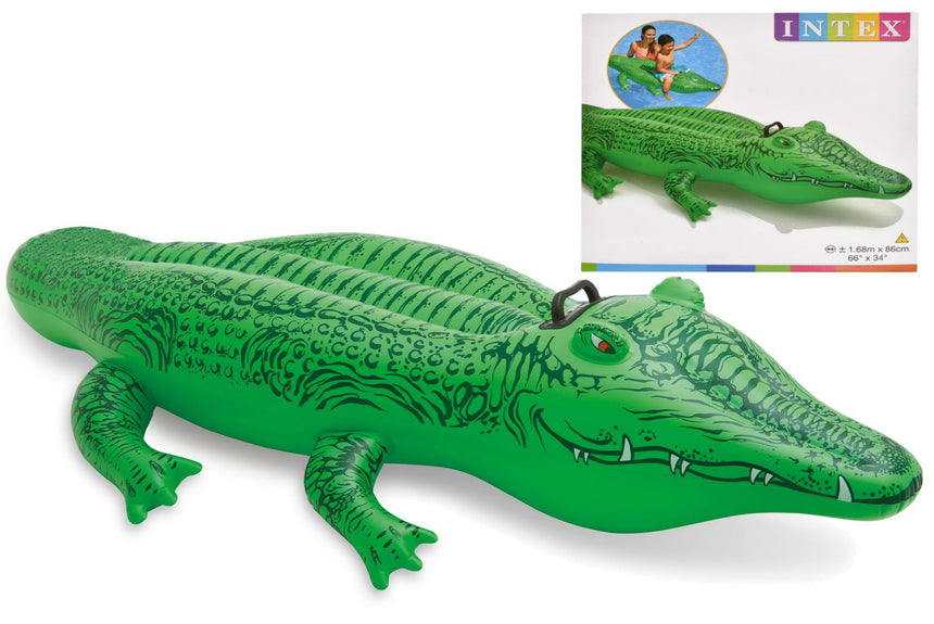 Intex Inflatable Lil Alligator Ride On Beach Toy