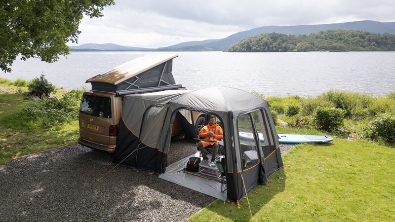 Vango Tailgate Airhub II LOW Drive Away Awing