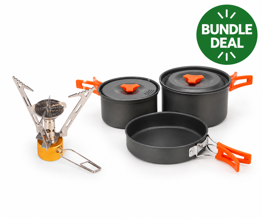 Vango Firestorm Compact Stove & Cook Kit Bundle