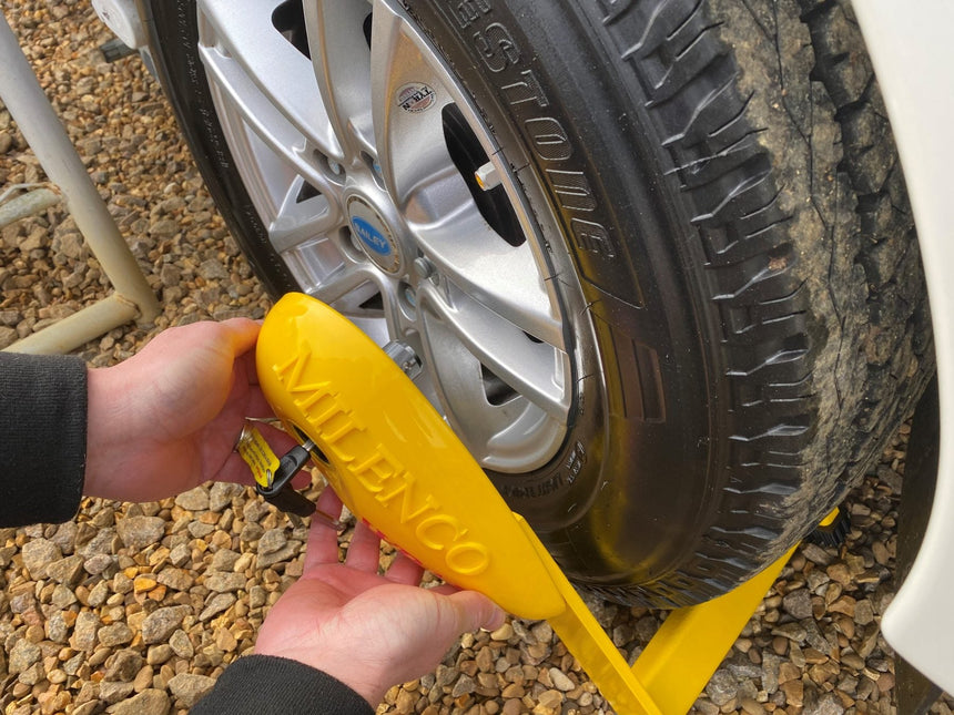 Milenco Wraith 2 Wheel Lock - Caravans