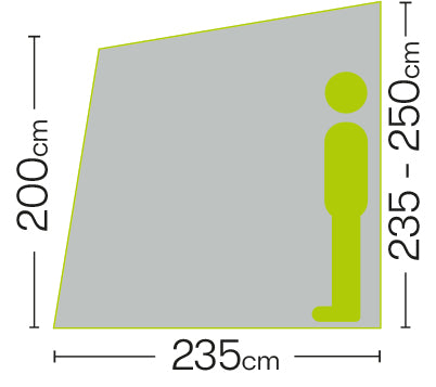 Quest Falcon Air 220 Porch Awning