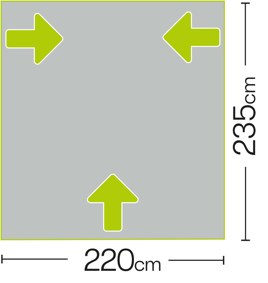Quest Falcon Air 220 Porch Awning