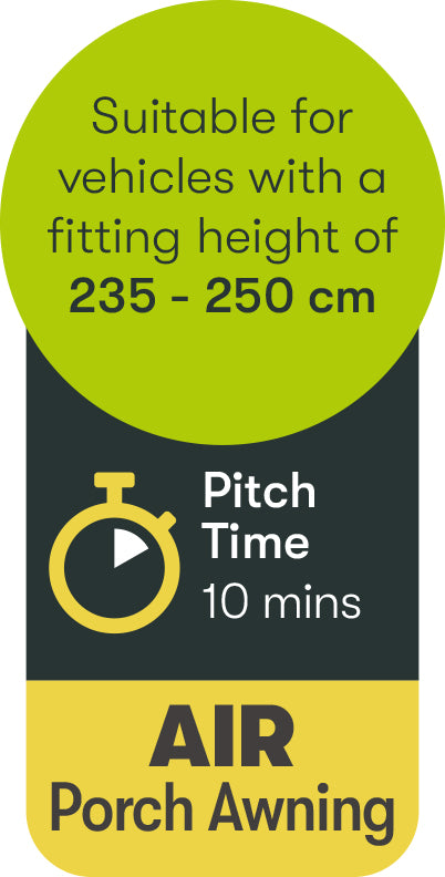 Quest Falcon Air 220 Porch Awning