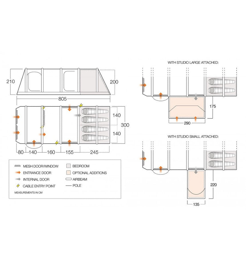 Vango Anantara IV Air 450XL Tent