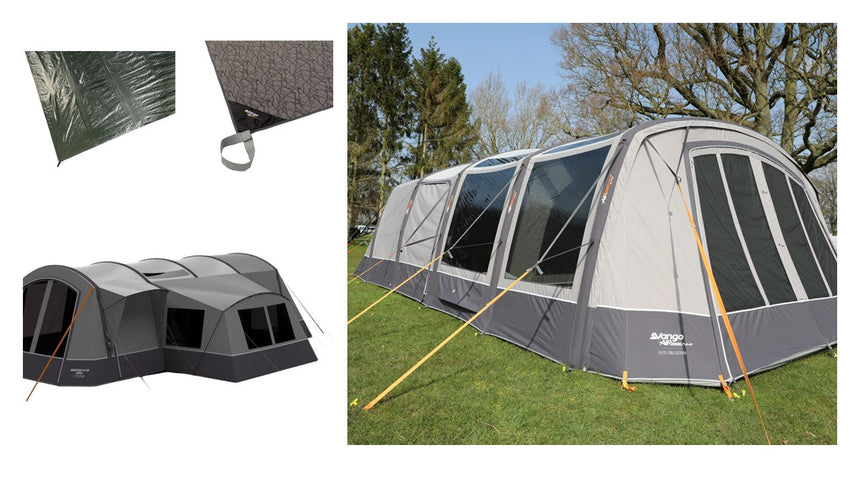 Vango Anantara IV Air 650XL Tent With FREE CARPET, FOOTPRINT AND Small STUDIO