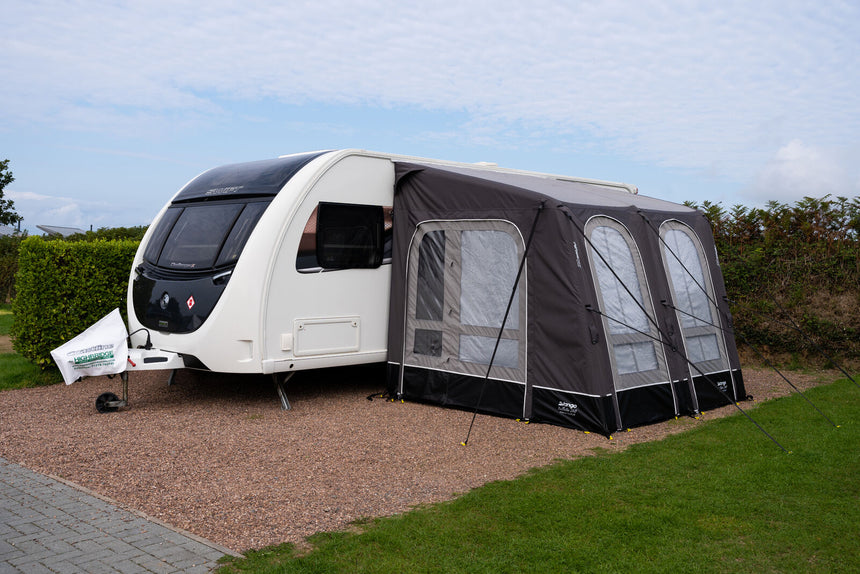 Vango Balletto Air 260 Elements ProShield Caravan Awning pitch