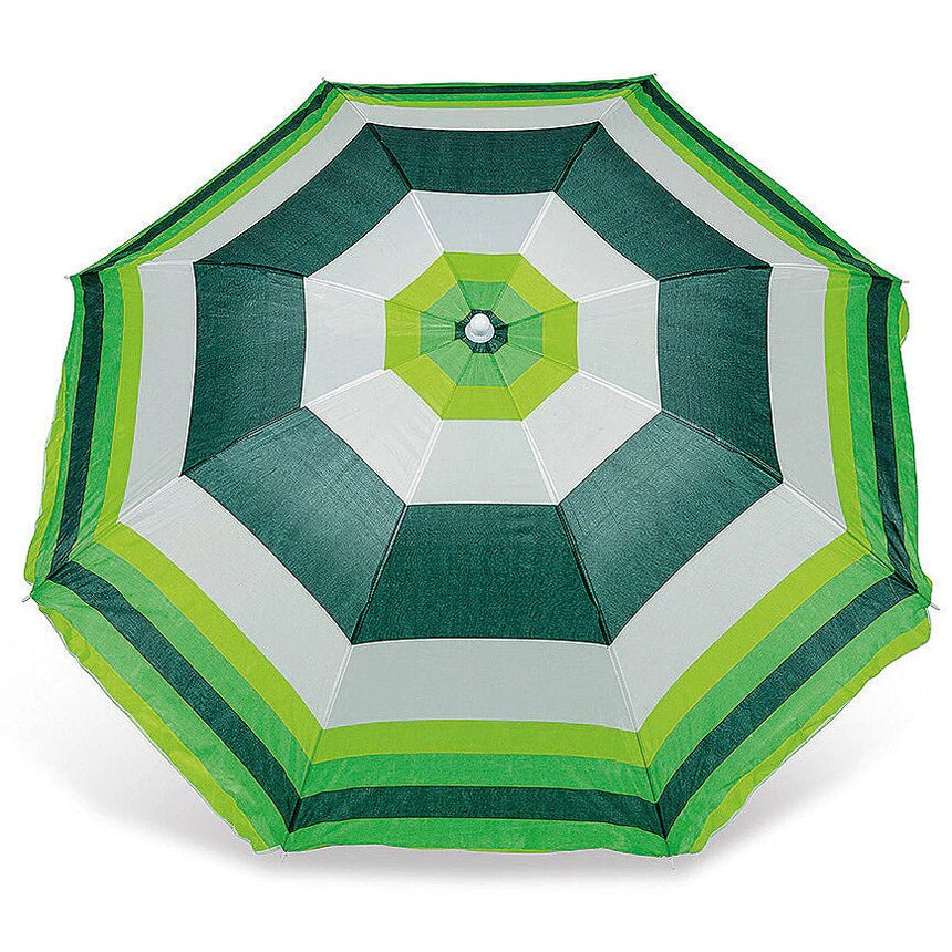 Yello UV Striped Parasol - Random Colour Green