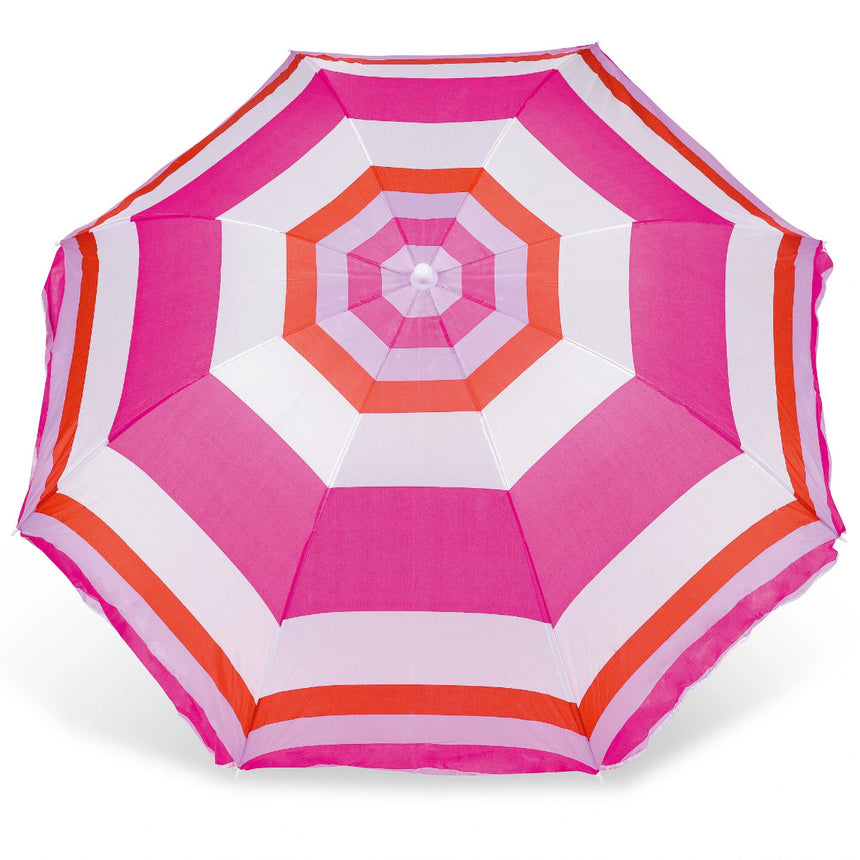 Yello UV Striped Parasol - Random Colour Pink