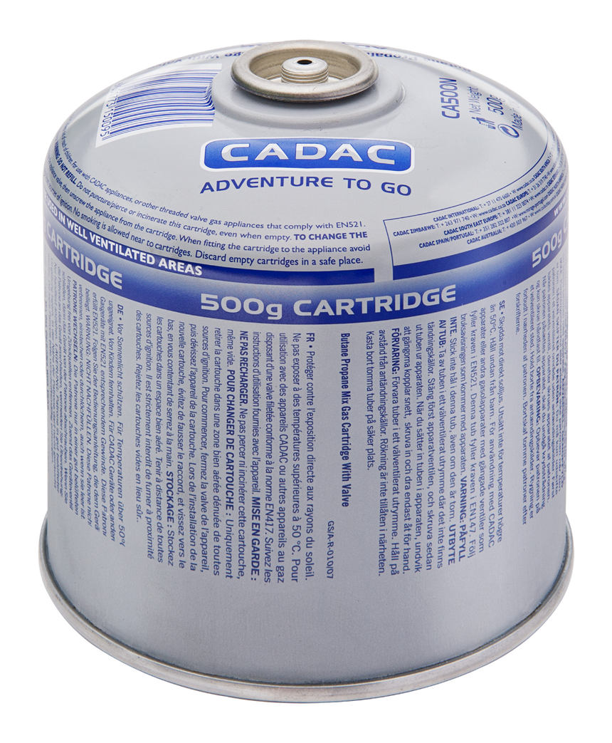 Cadac 500g Threaded Cartridge