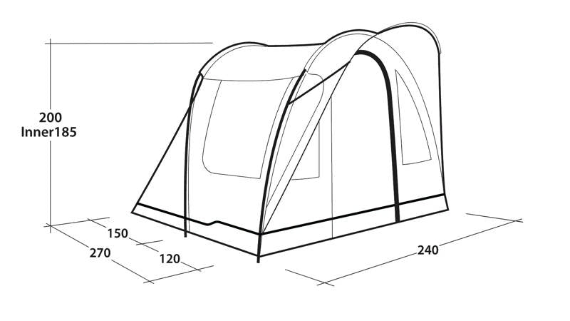 Outwell Sky 2 Tent 2026