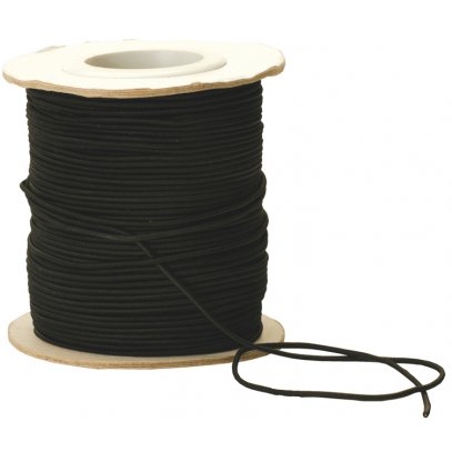 Tent pole elastic shock cord
