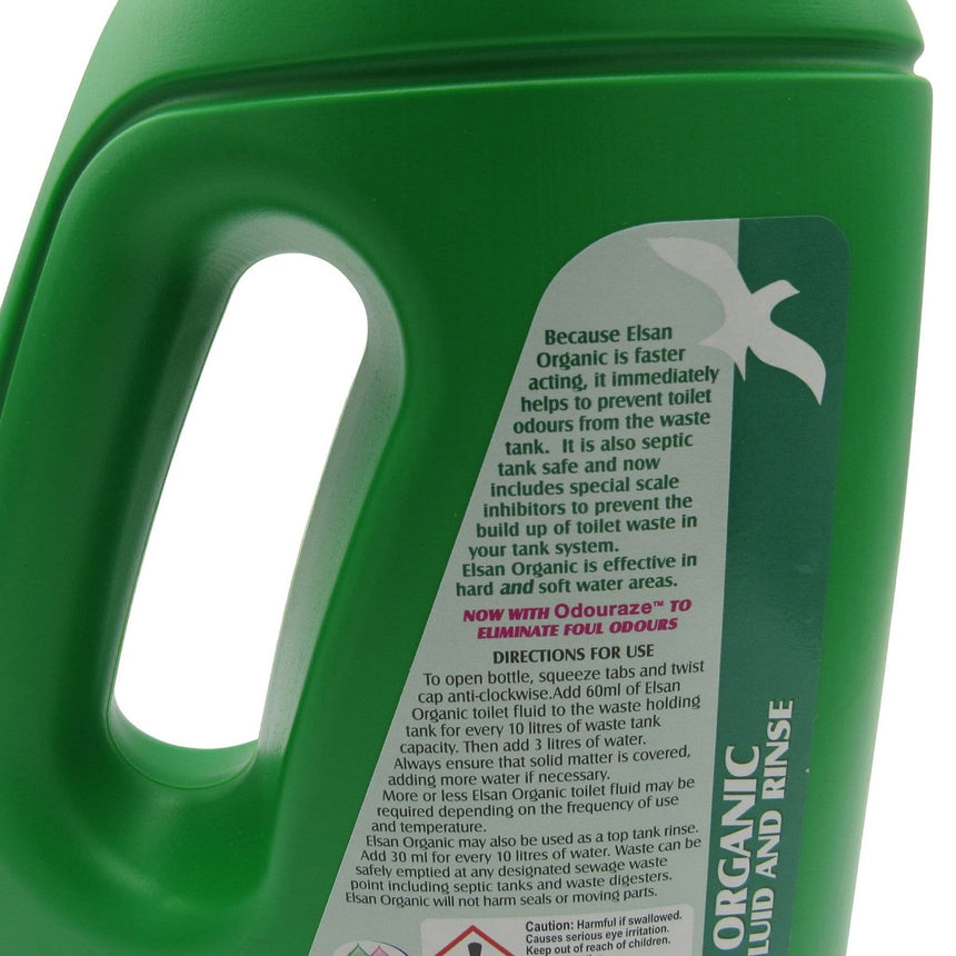 Elsan Organic 2 ltr Waste & Rinse Fluid