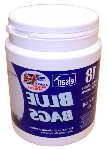 Elsan Blue Bags - Pot of 18 Sachets with 3 Extra Free