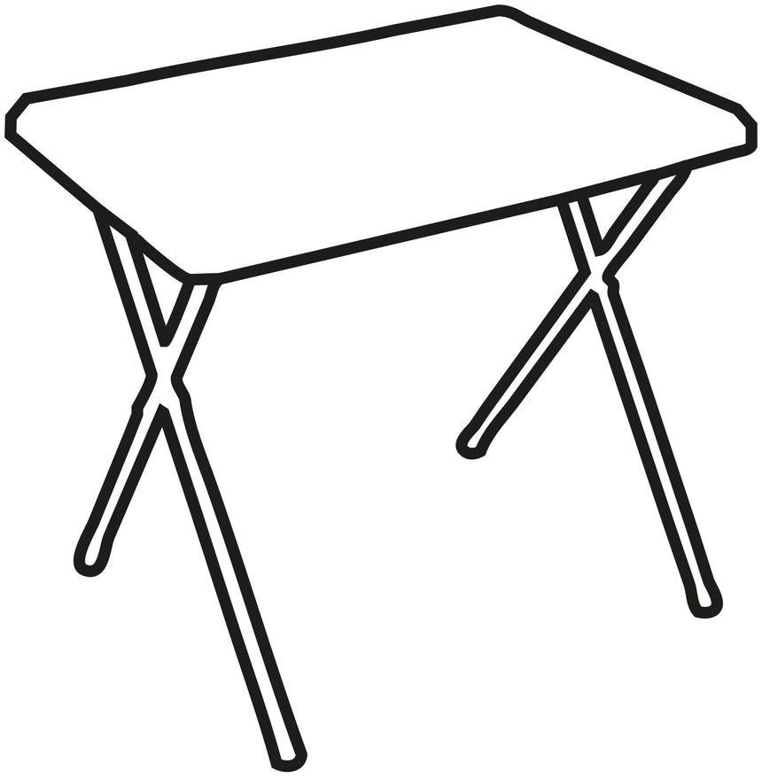 Quest Fleetwood Low Plastic Table
