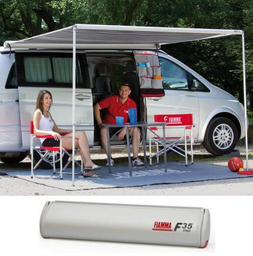 Fiamma F35pro Awning in Titanium Case
