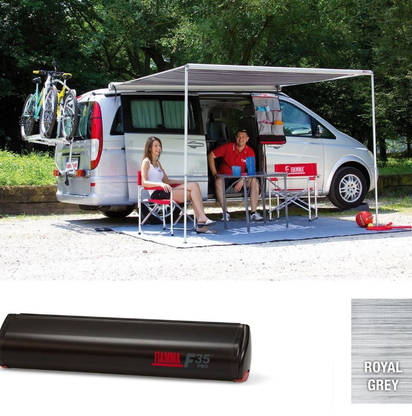 Fiamma F35pro Awning in Black Case