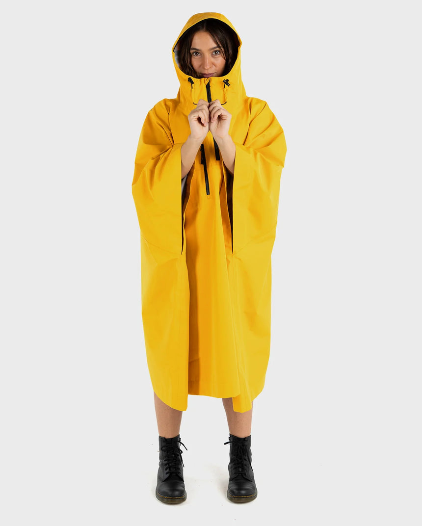 Dryrobe One Size Rainproof Poncho - Yellow