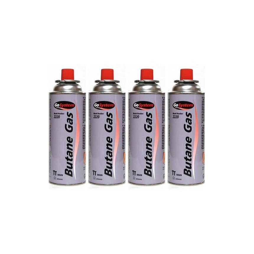 Go System - 4 Pack Gas Canisters - 220g