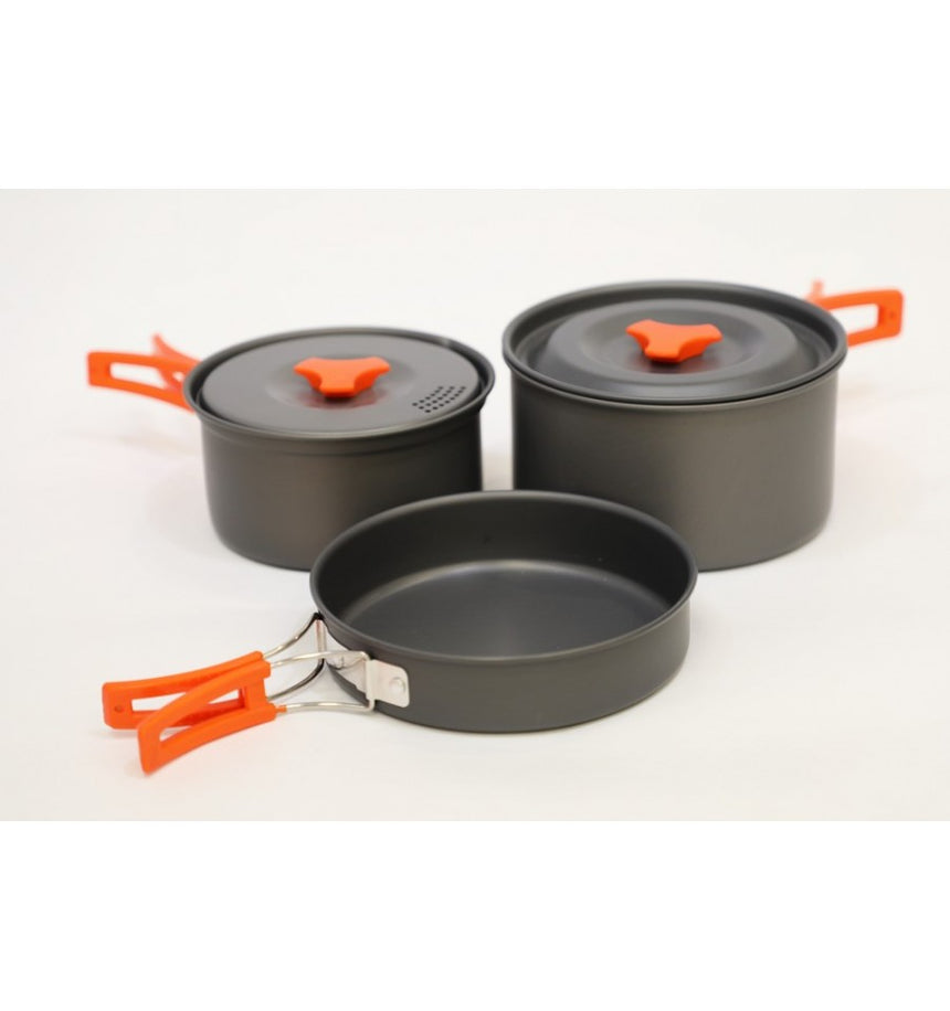 Hard Anodised 2 Person Cook Kit